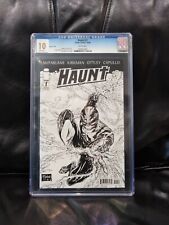 1 IN EXISTENCE Haunt #1 Sketch Cover Variant 1:100 CGC 10 - GRAIL NO pgx picture