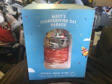 Macy’s Thanksgiving Day Parade 2020 Musical Snow Globe New plays music rare picture