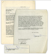 James Dean Original Signed Contract 1st ScreenTest Contract 1953 Full Provenance picture