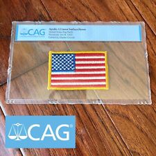 APOLLO 12 * CAG * Lunar Surface Flown US Flag Patch Carried by Charles Conrad picture