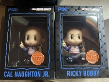 Thrilljoy Ricky Bobby ERROR Cal Naughton Jr. CHASE 2 Figure Set 1/1 Rare picture