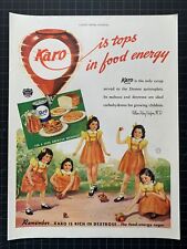 Vintage 1939 Karo Syrup Print Ad - Dionne Quintuplets picture