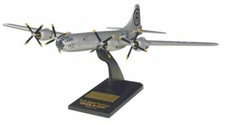 USAF B-29 Superfortress Enola Gay Paul Tibbets Signed WW2 Desk 1/72 Model AK COA picture