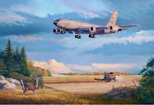 Aviation Art - Original Oil Painting by Rick Herter - Boeing KC-135 Stratotanker picture