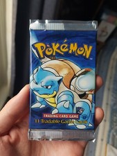 1999 Pokemon 1st First Edition Shadowless Base Set Booster Pack - Blastoise picture