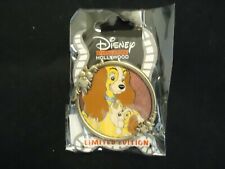 DISNEY DSF DSSH LADY AND THE TRAMP LADY AND PUP MOTHERS DAY PIN ON CARD LE 300 picture