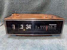 Vintage Panasonic Flip Clock Radio RC-6030 AM FM Alarm Groundhog Day Refurbished picture