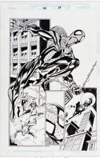 Mark Bagley original series Amazing Spider-Man 411 art work picture