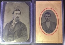 Rare Antique Tintypes Of Frank &Jesse James Old West Treasure picture