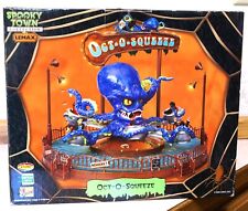 RARE Lemax Spooky Town OCT-O-SQUEEZE Giant Squid Carnival Ride Octopus Halloween picture