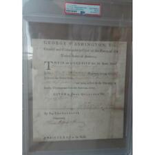 George Washington Signed 1783 Revolutionary War Solider Discharge Document picture