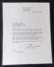 1974 RARE Warren Buffett Signed Autograph LETTER With COA Berkshire Hathaway picture