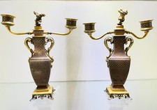 antique Japonisme candlesticks by Christofle & Cie, by Emile  Alphonse Reiber picture