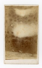 John Beattie Seance Photo CDV by Josty Spirit Photo Abstract picture