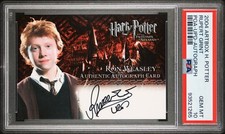 2004 Artbox Harry Potter POA Rupert Grint Ron Weasley Auto PSA 10 POP 1 - GRAIL picture