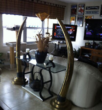 5 foot “Bronze” Elephant Tusks (No ivory ) picture