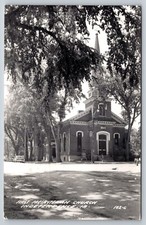 Postcard RPPC Iowa Independence First Presbyterian Church c1964 20X picture