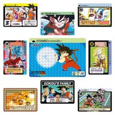 BANDAI Dragon Ball Carddass Remix Vol.1 Card set Goku Trunks Bulma Vegeta Gohan picture