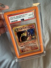 PSA 10 🍥SWIRL🍥 1997 Japanese Rocket Dark Charizard Holo #6  Gem Mint With Case picture