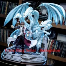 Kitsune Statue 1/7 Yu-Gi-Oh Seto Kaiba & Blue-Eyes Ultimate Dragon Statue Model picture