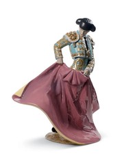 Lladro Matador Man Green Outfit High Porcelain Sculpture Limited 250 01008730 picture