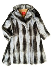 Vivienne Westwood Women Jacket Couture Faux Fur Long Coat Limited Edition VHTF P picture