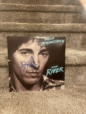 Bruce Springsteen Signed Autograph The River LP VINYL *Proof* *in Person* Rare picture