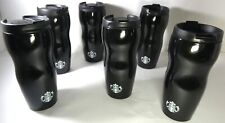 Starbucks 2005  6 Tumbler Black 16oz Lucy Core Stainless St. HALLOWEEN PARTY,New picture