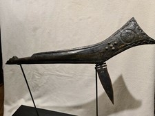 Native american gun stock antique from private collection, c.a. 1850/1870 picture