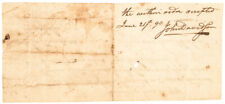Mecklenburg Declaration of Independence Signer JOHN DAVIDSON Signed Document picture