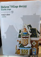 Department 56-New King's Cakes 4050931 Twelfth Night Dickens' Village-New picture