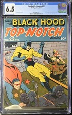 Top Notch Comics #22 CGC FN+ 6.5 1st Appearance Archie Pre-Dates Pep #22 picture