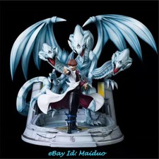 Yu-Gi-Oh Seto Kaiba Blue-Eyes Ultimate Dragon Statue Resin Kitsune Studio Pre-OD picture