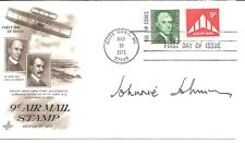 First Day Cover Honoring Wright Brothers Signed by Johnnie Johnson in 1971 w/COA picture