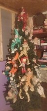 Antique/Vintage Christmas Tree Full Of Pixie's Mid Century TREE NOT INCLUDED picture