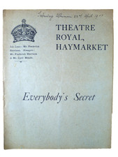 Everybody's Secret / The Monkey's Paw- Cyril Maude Henrietta Watson Adela Measor picture