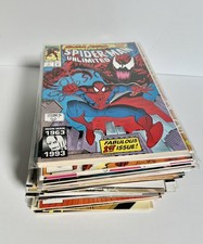 Huge Lot Cap America Iron Man Spidey Daredevil 80-90’s Marvel 54 Books See Pics picture
