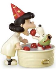 LENOX Peanuts LUCY'S HALLOWEEN SURPRISE with SNOOPY sculpture NEW n BOX with COA picture