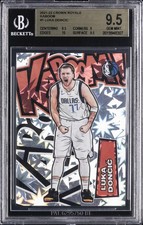 2021-22 PANINI CROWN ROYALE KABOOM #1 LUKA DONCIC BGS 9.5 picture