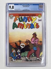 Funny Aminals #1 1972 CGC 9.8  Maus First App. R. Crumb Art Spiegelman ❄️ White picture