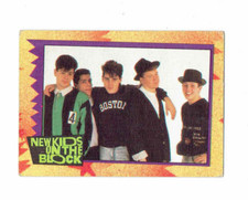 New Kids On The Block Mania #1 Big Step Productions 1989 #Trading Card picture