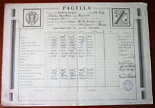 Rare fascism fascist second war report school card orginally 1930 1931 graphic picture