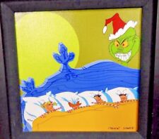 Grinch Stole Christmas Dr Suess Giclee Candy Cane Caper Limited & Binder Page picture