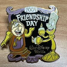 Disney Pin Walt Disney World Friendship Day 2004 Beauty & The Beast LE of 2500 picture