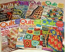 LOT 7 QUILT MAGAZINES, QUILTING PATTERNS & PROJECTS picture