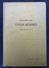 Leroy Gordon Cooper Popular Mechanics hardbound copy, given to Mercury astronaut picture