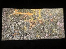 Marvel Greatest Battles Uncut AP 6 Card Sketch Puzzle by Anthony Tan EPIC READ picture