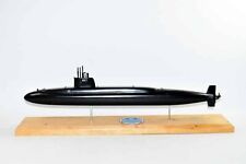 USS Francis Scott Key SSBN-657 Submarine Model(Black Hull),Scale Model,Mahogany, picture