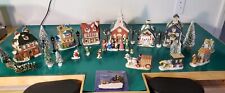 Christmas Village - Houses, Business, Figurines, Trees, Animals, Carriages, etc. picture