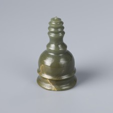 Natural Jade Stone Chess Board Piece  [7.7 x 4.4cm, 136gram] picture